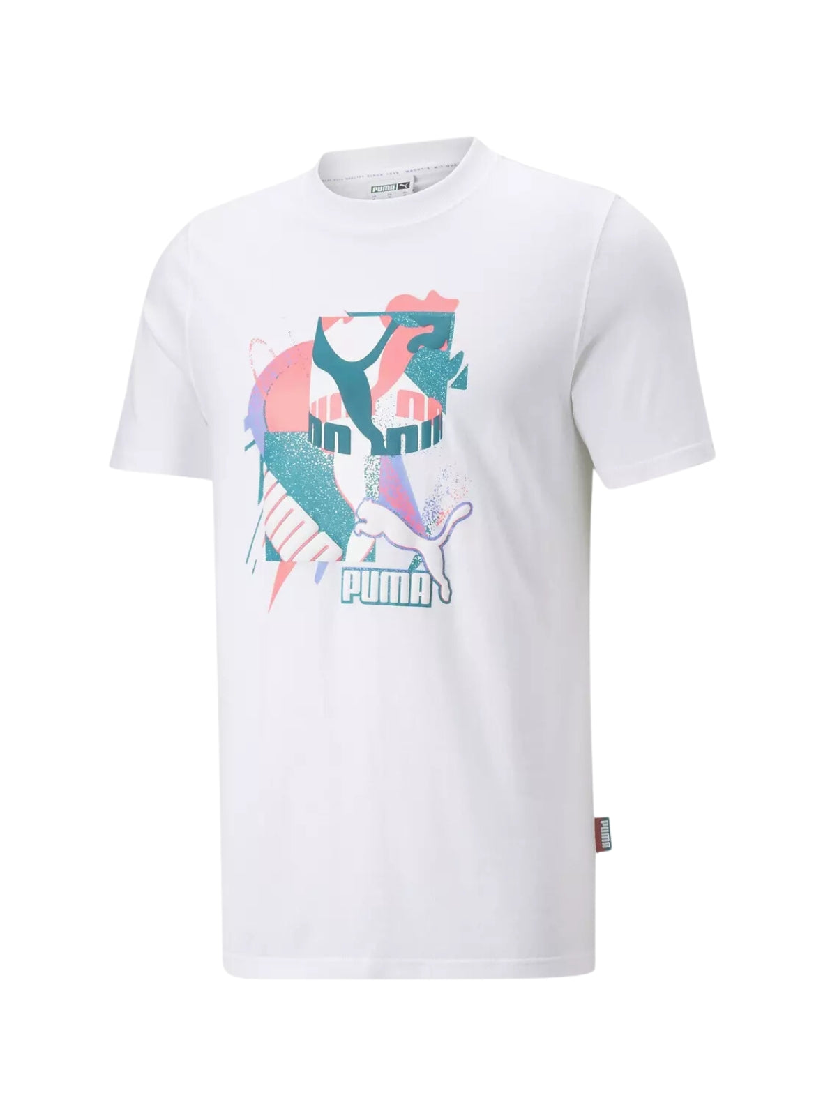 Puma T-Shirt Fandom Graphic White